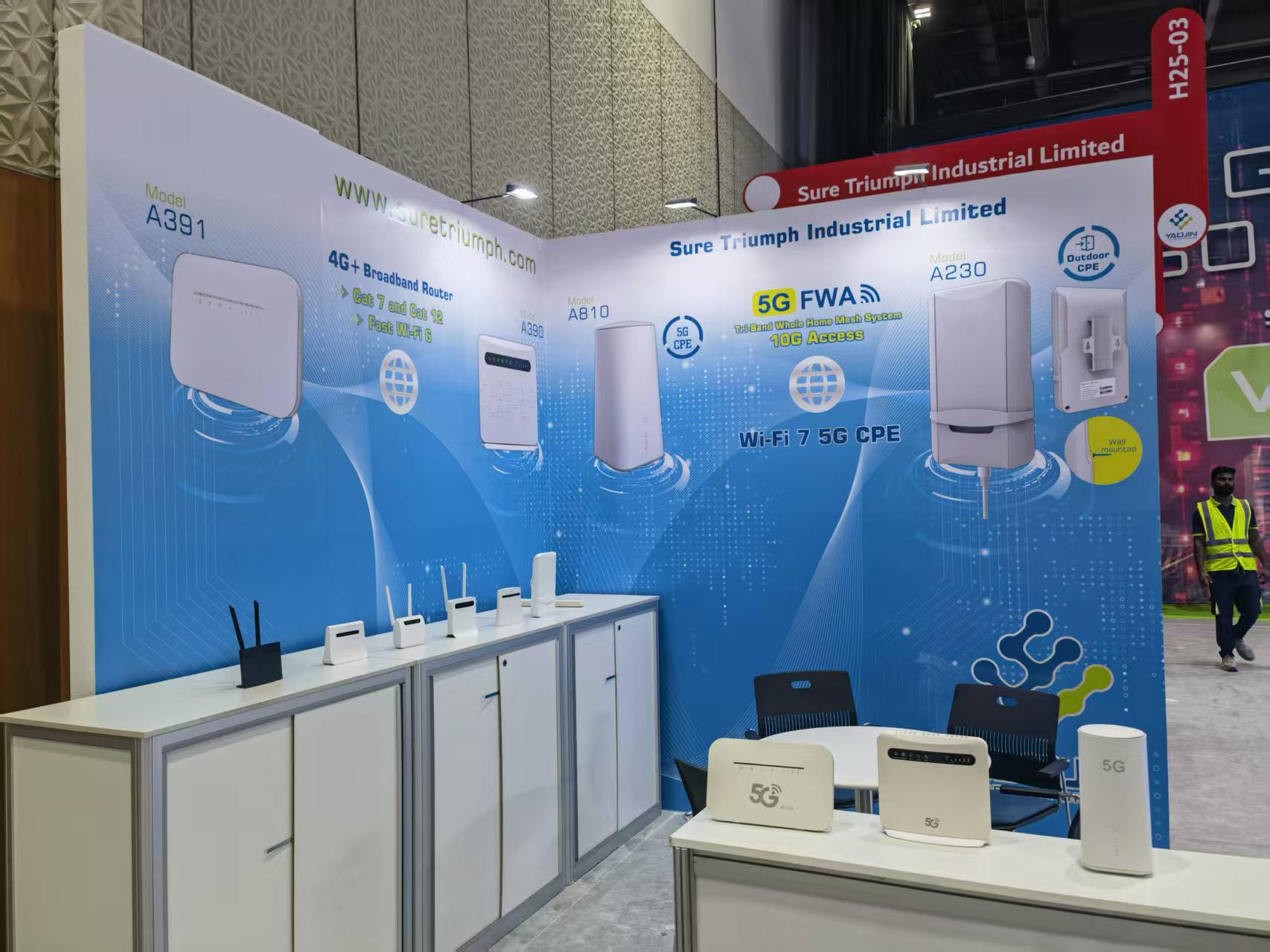 Yaojin részt vett a dubai Gitex 2025 kiállításon